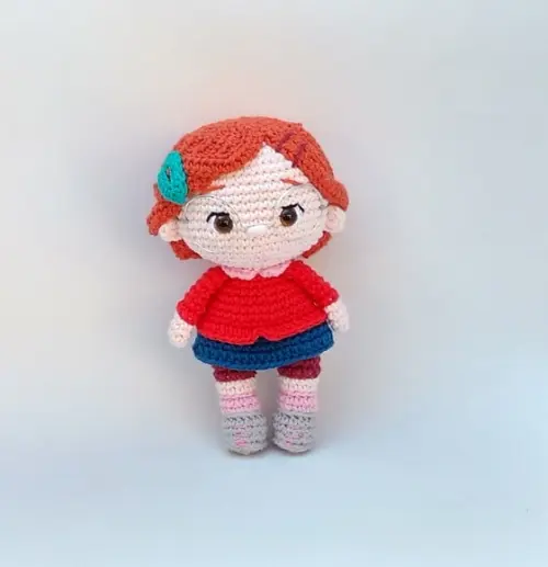Meilin Lee (mei Mei) Amigurumi (red Crescer É Uma Fera)