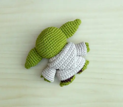 Mestre Yoda - Star Wars Amigurumi
