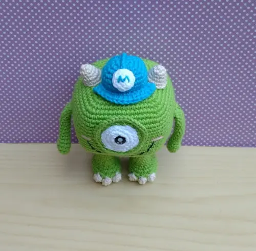 Mike Wazowski (monstros Sa) Amigurumi