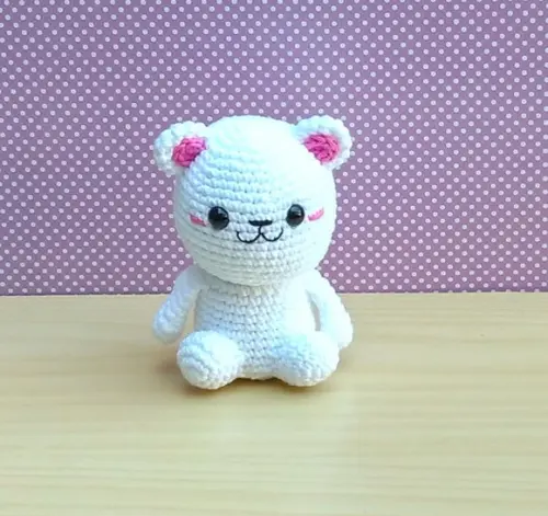 Milk Amigurumi ( Milk And Mocha Bear )