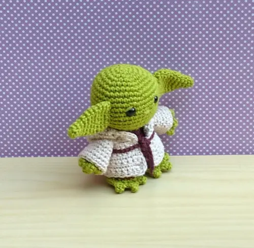 Mestre Yoda - Star Wars Amigurumi