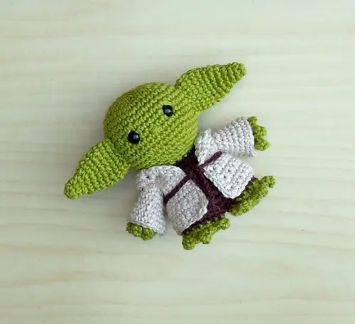 Mestre Yoda - Star Wars Amigurumi