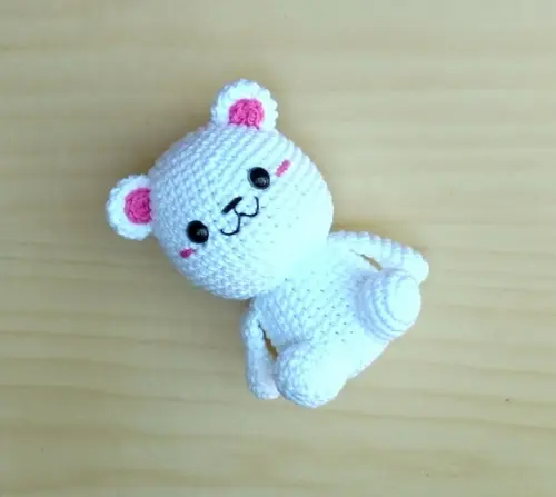 Milk Amigurumi ( Milk And Mocha Bear )