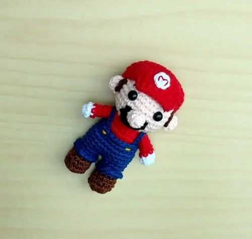 Mini Mario ( Mario Bros - Game) Amigurumi