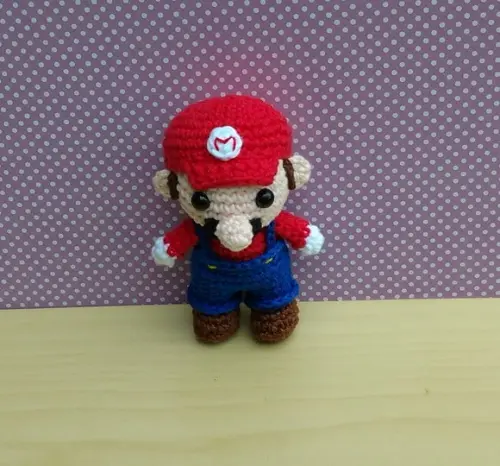 Mini Mario ( Mario Bros - Game) Amigurumi