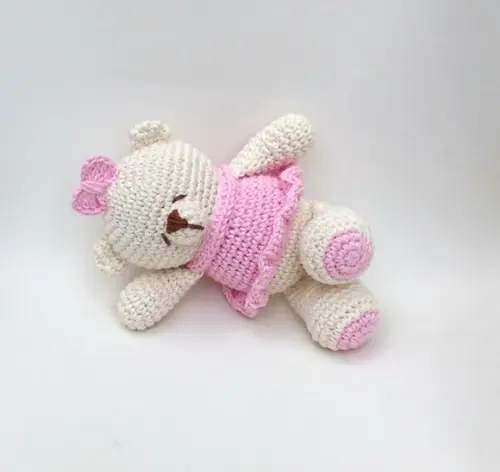 Mini Ursa Charlote Amigurumi