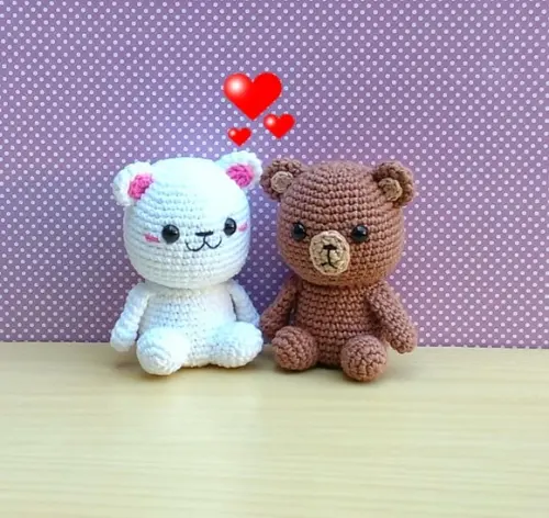 Mocha Amigurumi ( Milk And Mocha Bear )