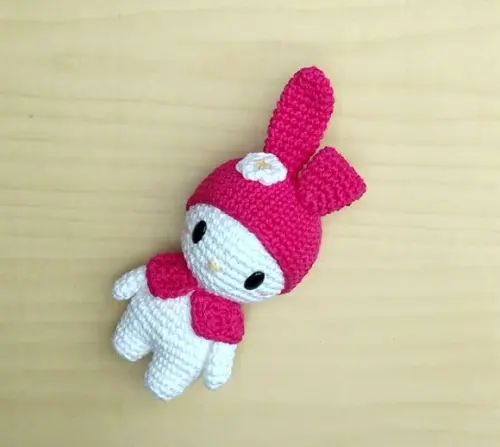 My Melody Versão 2 ( Hello Kitty) Amigurumi