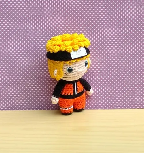 Naruto Uzumaki Amigurumi (naruto Shippuden) * Pronta Entrega