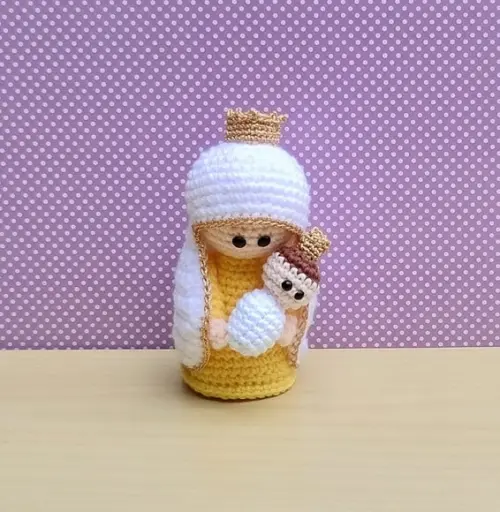 Nossa Senhora Achiropita Amigurumi