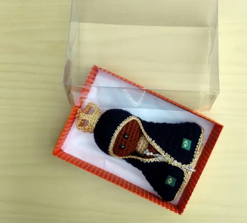 Nossa Senhora Aparecida Versão 2 Amigurumi