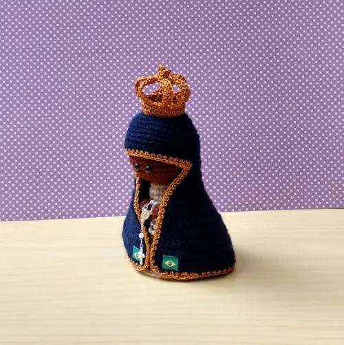 Nossa Senhora Aparecida Versão 2 Amigurumi