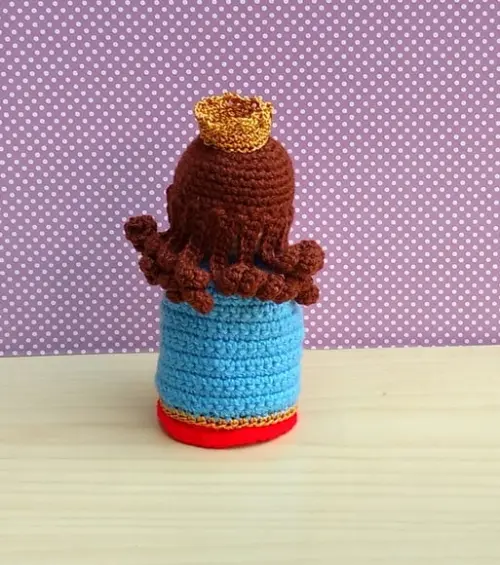 Nossa Senhora Auxiliadora Amigurumi