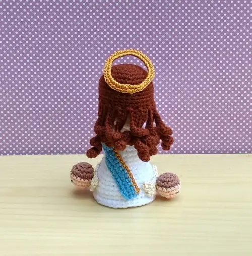 Nossa Senhora da Conceição (imaculada Conceição) Amigurumi