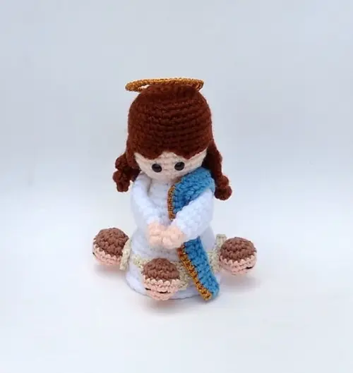 Nossa Senhora da Conceição (imaculada Conceição) Amigurumi