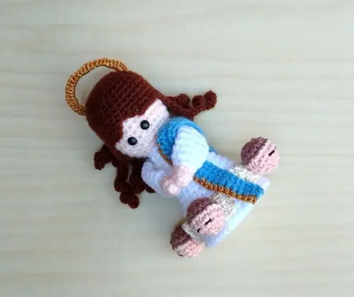 Nossa Senhora da Conceição (imaculada Conceição) Amigurumi