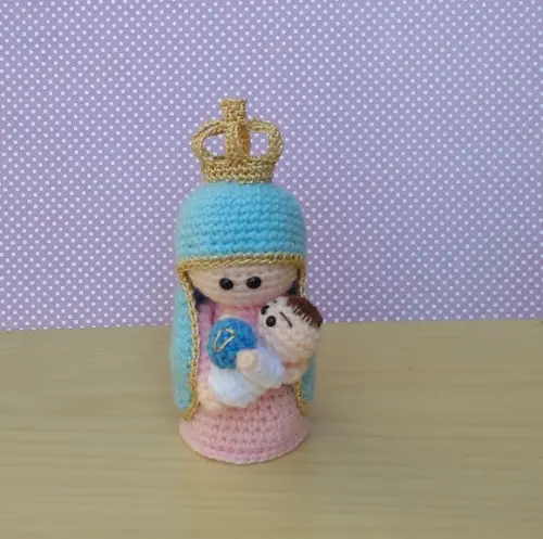 Nossa Senhora da Penha Amigurumi