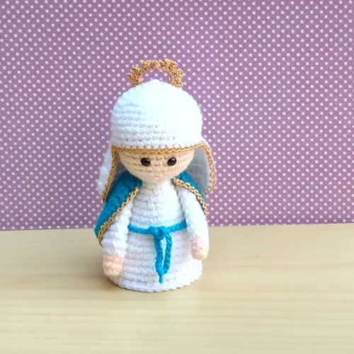 Nossa Senhora das Graças Amigurumi
