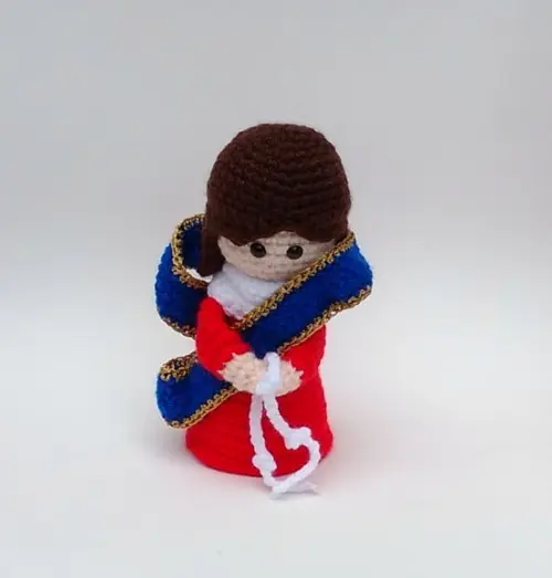 Nossa Senhora Desatadora dos Nós Amigurumi