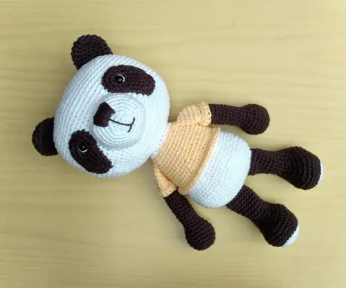 Panda Alê Amigurumi