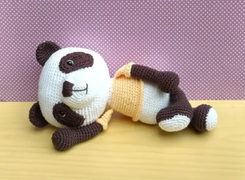 Panda Alê Amigurumi