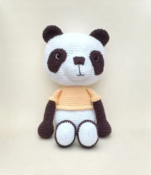 Panda Alê Amigurumi