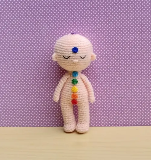 Pedido Especial Thais Boneco Reiki Amigurumi