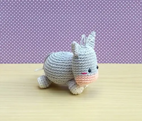 Presépio 10 Peças Amigurumi ** Burrinho Brinde