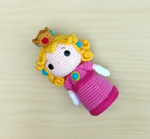 Princesa Peach Coleção 2 ( Mario Bros - Game) Amigurumi