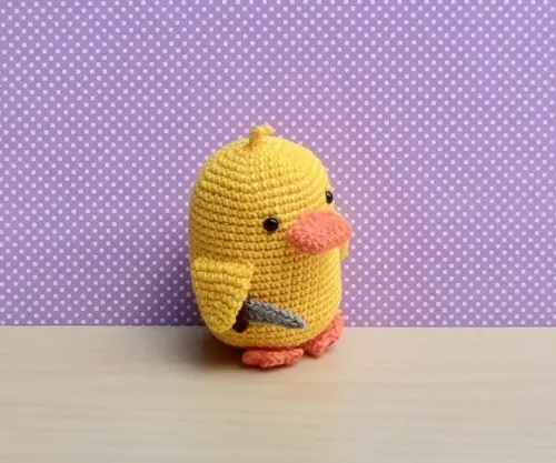 Psicopato, Pato com Faca Amigurumi