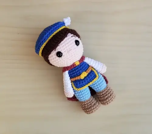 Príncipe Fernando - Branca de Neve Amigurumi ** Pronta Entr