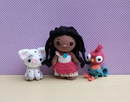 Puá (moana) Amigurumi