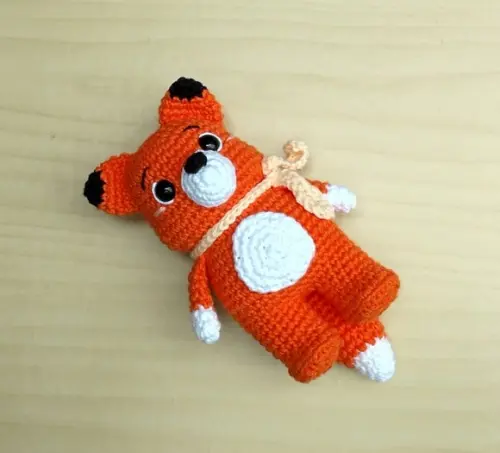 Raposa Kaká (coleção Bosque) Amigurumi