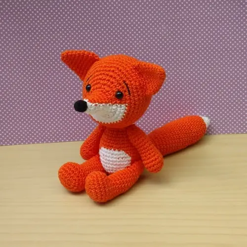 Raposa Lisa Amigurumi