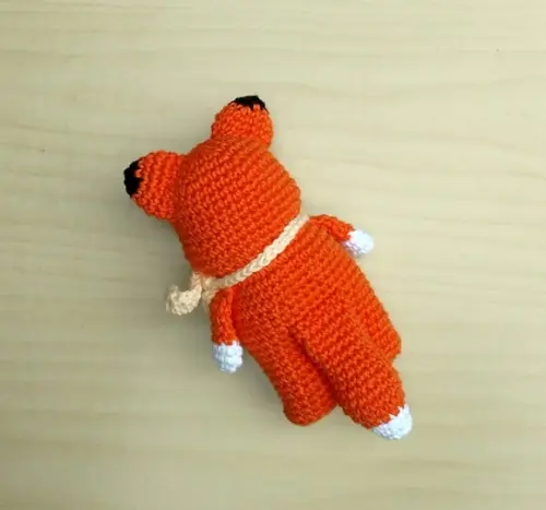 Raposa Kaká (coleção Bosque) Amigurumi