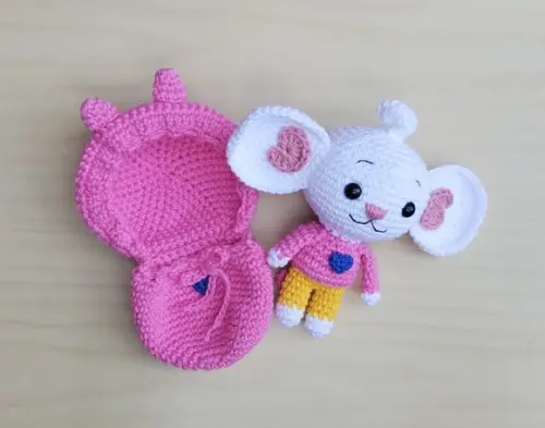 Ratinha Potato V.2 ( Chip And Potato) Amigurumi