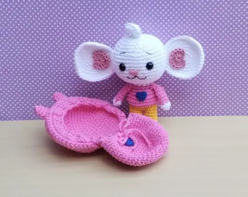Ratinha Potato V.2 ( Chip And Potato) Amigurumi
