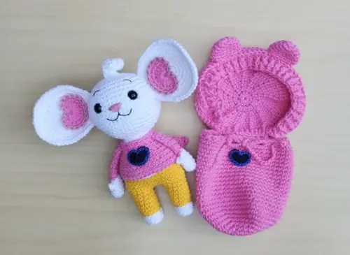Ratinha Potato V.3 ( Chip e Potato) Amigurumi
