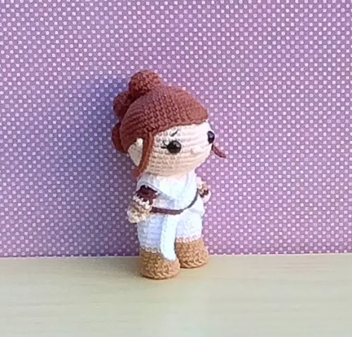 Rey( Star Wars ) Amigurumi