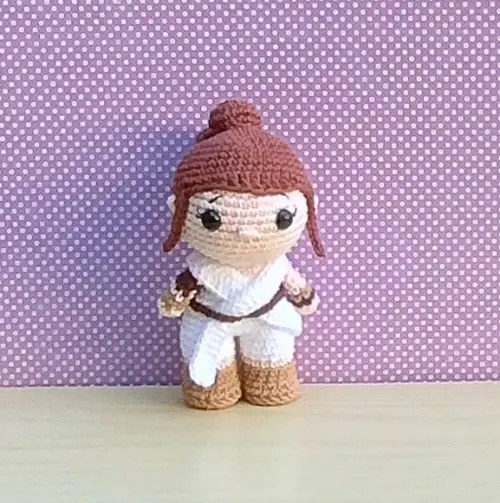 Rey e Bb-8 Star Wars Amigurumi