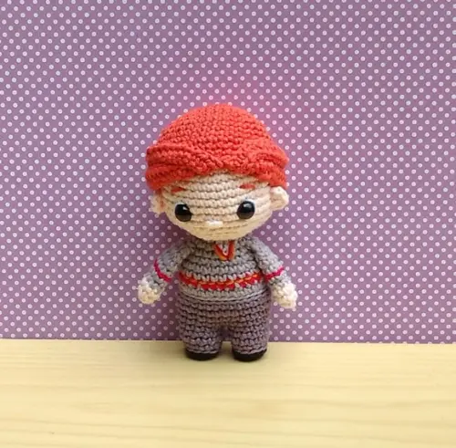 Rony Wesley - Harry Potter Amigurumi *pronta Entrega