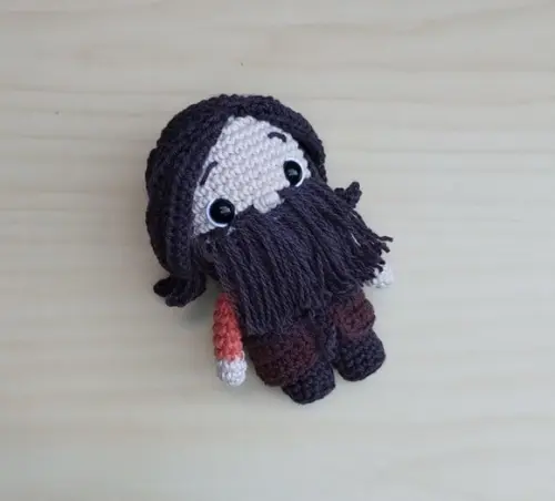 Rúbeo Hagrid - Harry Potter Amigurumi *pronta Entrega