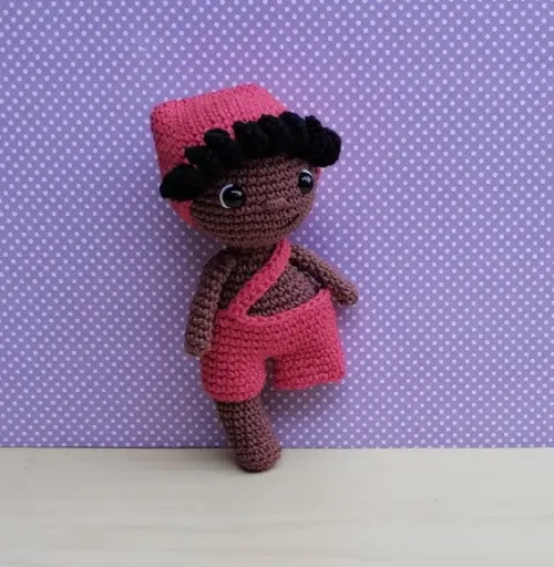 Saci - Sítio do Pica Pau Amarelo Amigurumi *pronta Entrega