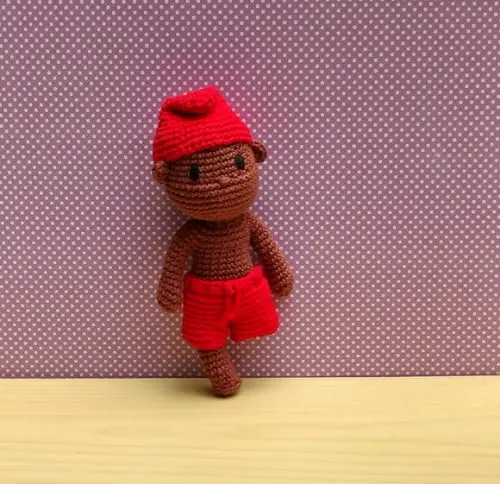 Saci amigurumi