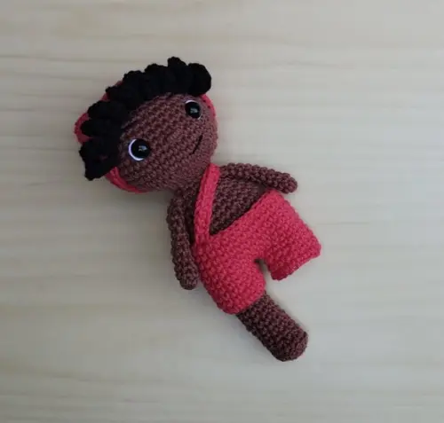 Saci - Sítio do Pica Pau Amarelo Amigurumi *pronta Entrega