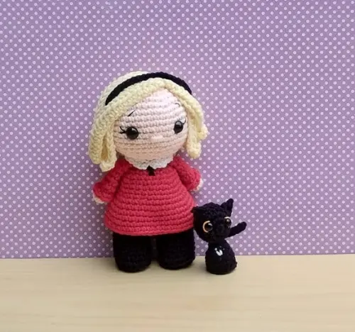 Sabrina e Salém Amigurumis