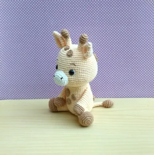 Safári - Girafa Rafa Amigurumi