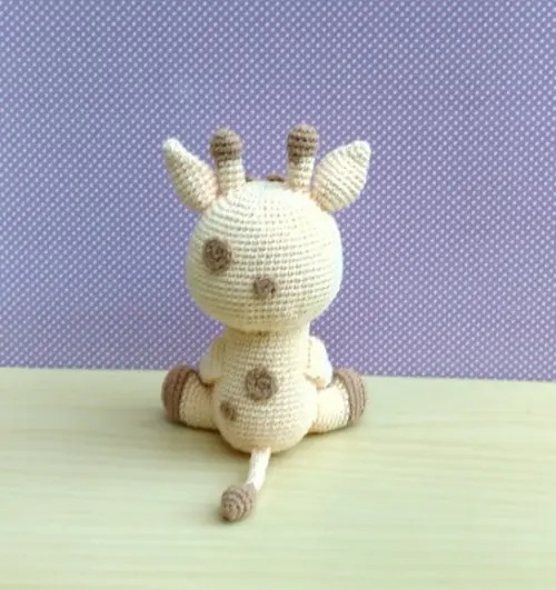 Safári - Girafa Rafa Amigurumi