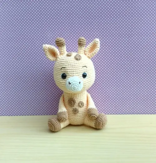 Safári - Girafa Rafa Amigurumi