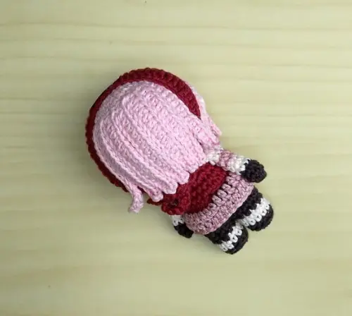 Sakura Haruno Amigurumi (naruto Shippuden) * Pronta Entrega